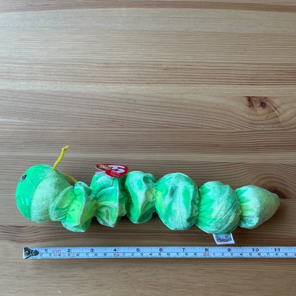 Ty Beanie Baby "Squirmy" the Worm - Picture 1 of 5